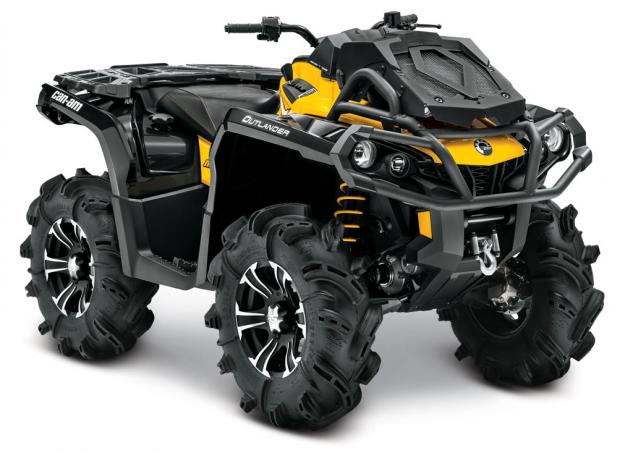 Обновленный квадроцикл Can-Am Outlander 1000 X MR  в 2014 году стал еще более маневренным, стильным и комфортным, ведь он построен на базе усовершенствованной платформы SST G2