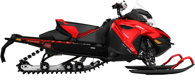 Снегоход BRP Lynx Rave RS 600 2015 оборудован новым двигателем с технологией iTC