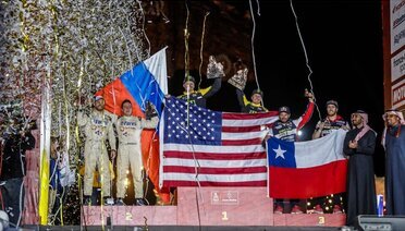 КОМАНДА С. КАРЯКИНА ЗАНЯЛА ВТОРОЕ МЕСТО В ЗАЧЕТЕ SSV НА ”ДАКАРЕ”