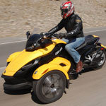 Уникальная возможность увидеть и опробовать трицикл Spyder 