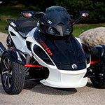 Новый родстер BRP Can-Am Spyder RS-S был представлен в России летом 2014 года