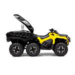 Современный квадроцикл Outlander 6x6 2014 – воплощение лучшей производительности и маневренности в с